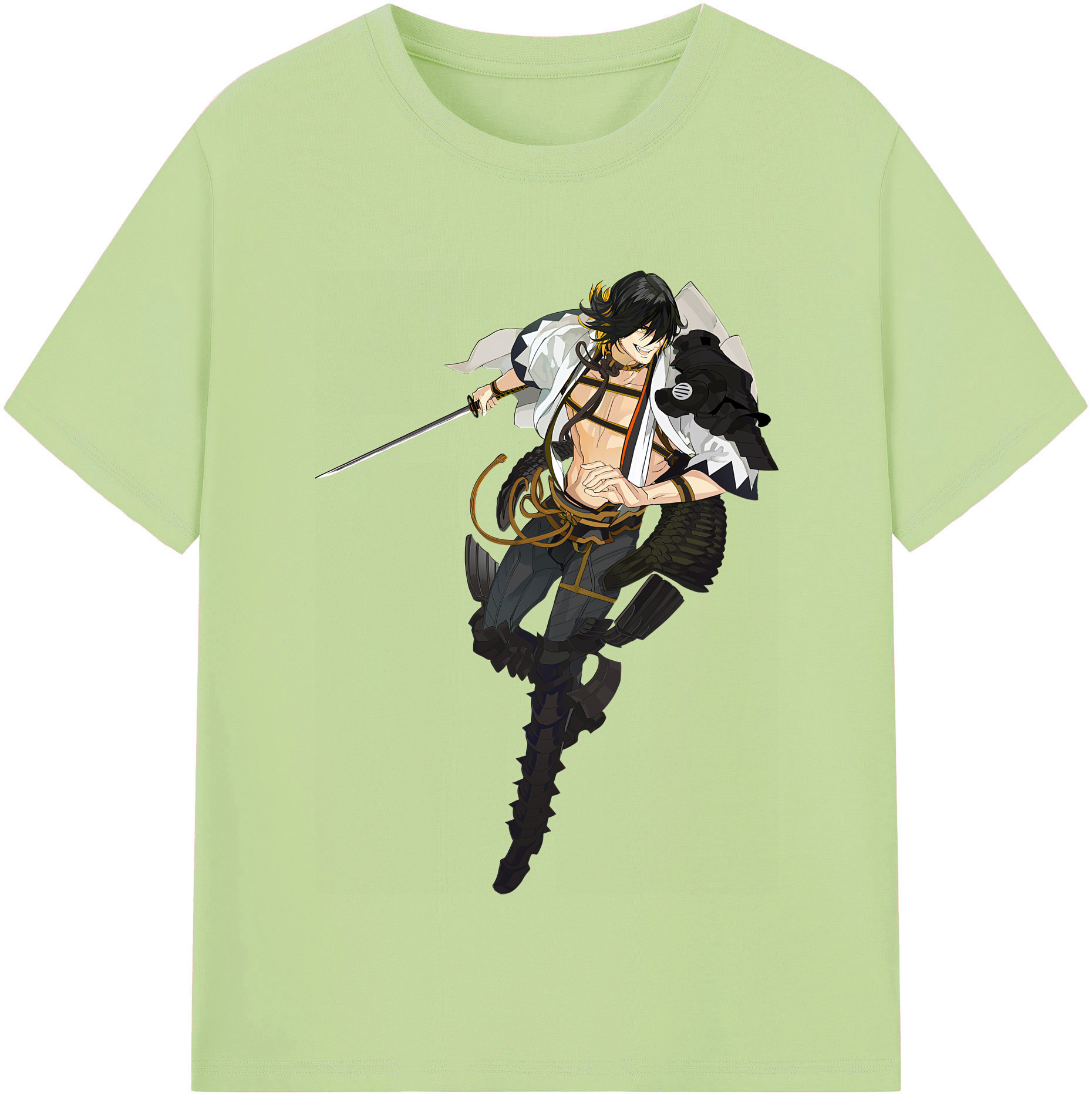 （画像用） 刀剣乱舞 Touken Ranbu 綿100％半袖Tシャツ（フロントプリント）